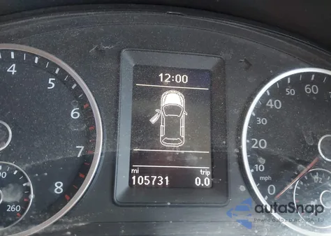 2013 Volkswagen Tiguan S из США, поврежденный, VIN WVGBV3AX2DW569230